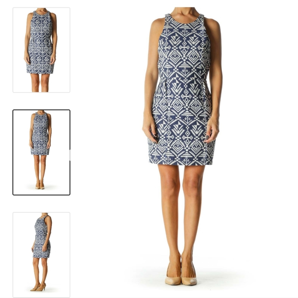 Dolce Vida Aztec patterned dress